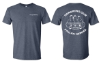 Gildan Short sleeve Softstyle T-shirt - Heather Navy: Click to Enlarge