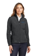 Eddie Bauer® Women‘s Shaded Crosshatch Soft Shell Jacket: Click to Enlarge