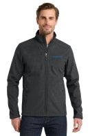 Eddie Bauer® Shaded Crosshatch Soft Shell Jacket: Click to Enlarge