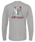 2024 Guns and Hoses Grey Tshirt: Click to Enlarge