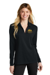 Nike Women‘s Dri-FIT Micro Pique Long Sleeve - Black: Click to Enlarge