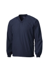 Sport-Tek V-Neck Raglan Wind Shirt - with Embroidered Logo: Click to Enlarge