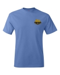 Hanes - Tagless T-Shirt - Caroline Blue: Click to Enlarge