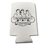 Koozie Collapsible Slim Can Kooler - White: Click to Enlarge