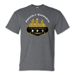 Proudly Supports T-Shirt - Grey: Click to Enlarge