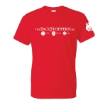 The Backstoppers T-Shirt - Red: Click to Enlarge