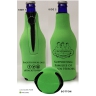 Scuba Zipper Bottle Holder - Lime: Click to Enlarge
