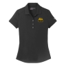 Nike Golf Ladies Dri-FIT Players Modern Fit Polo - Black: Click to Enlarge