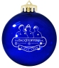 Blue Holiday Ornament: Click to Enlarge