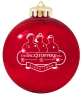 Red Holiday Ornament: Click to Enlarge