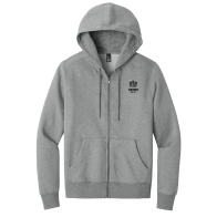 District® Perfect Weight® Fleece Full-Zip Hoodie: Click to Enlarge