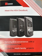 HS4 Deadbolt Flyer: Click to Enlarge