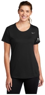 Black Nike Ladies Legend Tee: Click to Enlarge