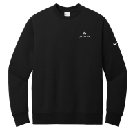 Nike Mens Club Fleece Sleeve Swoosh Crew Sweatshirt: Click to Enlarge