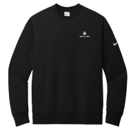 Nike Club Fleece Sleeve Swoosh Crew Sweatshirt: Click to Enlarge