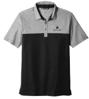 Black TravisMathew Oceanside Blocked Polo: Click to Enlarge