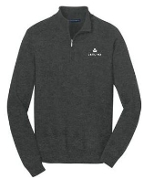 Port Authority 1/2-Zip Sweater - Grey: Click to Enlarge