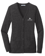 Ladies Marled Cardigan Sweater: Click to Enlarge