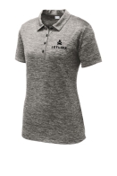 Ladies PosiCharge Electric Heather Polo: Click to Enlarge