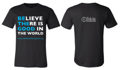 Believe Tshirt with Imprint on front and back: Click to Enlarge