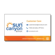 Customer Care Business Card: Click to Enlarge