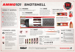 Shot Shell Foam Board 24 x 17: Click to Enlarge